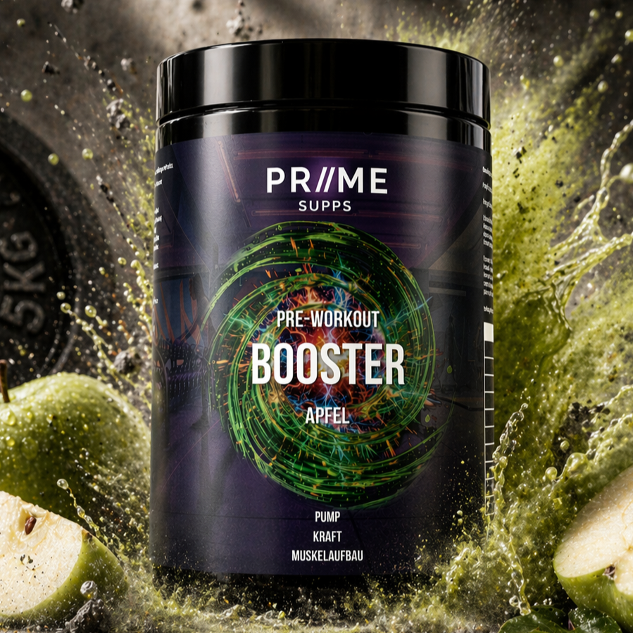 Pre-Workout Booster Orange - Pump, Kraft, Muskelaufbau  - 520g
