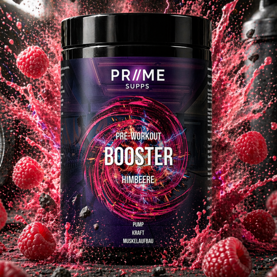 Pre-Workout Booster Orange - Pump, Kraft, Muskelaufbau  - 520g