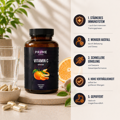 Gepuffertes Vitamin C 500mg + Magnesium