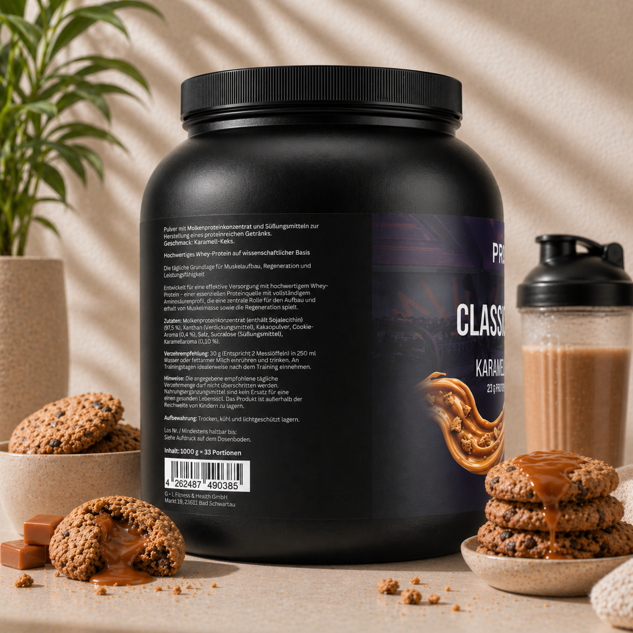 Premium Whey Protein Cookies - 1.000g