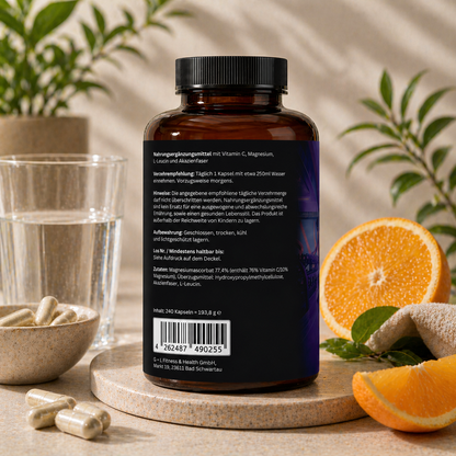 Gepuffertes Vitamin C 500mg + Magnesium