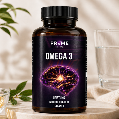 Omega 3 Max 35/25 - Leistung, Gehirnfunktion, Balance - 120 Softgels