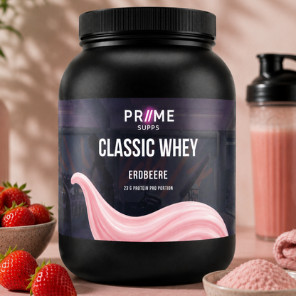 Premium Whey Protein Erdbeere