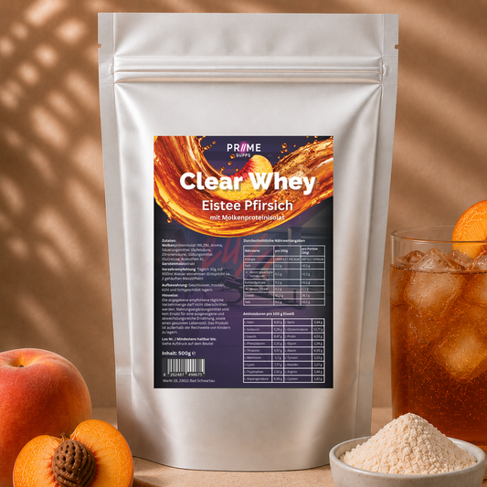 Clear Whey Protein Eistee Pfirsich